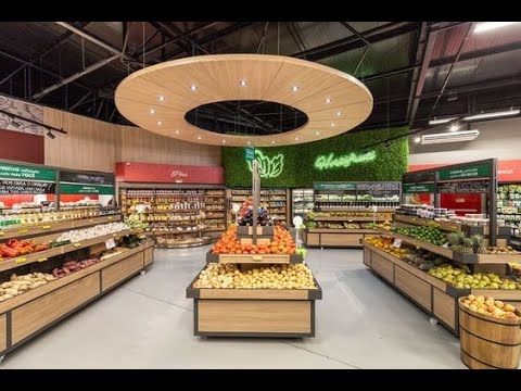 Supermarket interior designing services