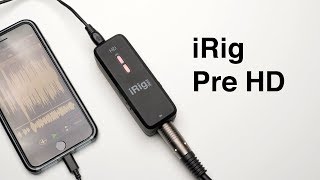 Video thumbnail for iRig Pre HD Adapter: Record XLR Microphones to your iPhone, Mac, PC by Curtis Judd