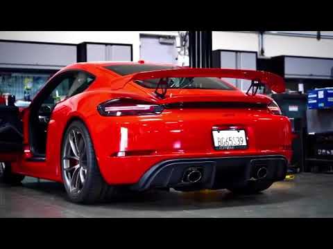 718 GT4 w Akrapovic Link Pipes