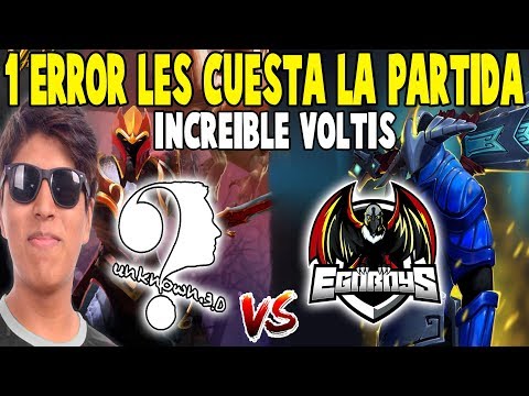 UNKNOWN 3.0 vs EGOBOYS [Game 2] BO5 - Increíble Voltis - Betsafe Invitational DOTA 2