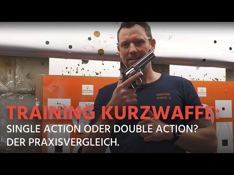 Kurzwaffentrainig - Single Action oder Double Action der Praxisvergleich
