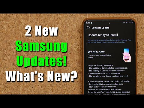 2 NEW Samsung Software Updates (for One UI 3.0 and 2.5) - Many Improvements!