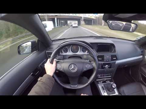Mercedes-Benz E350 CDI Cabrio (2010) - POV Drive
