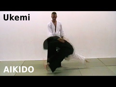 Aikido - nice UKEMI, falling technique in 2005