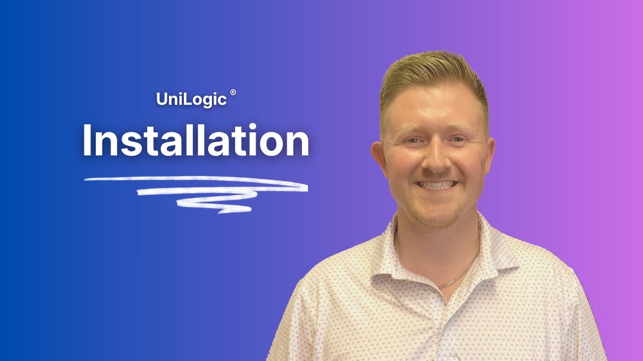 Unitronics UniLogic: Installation