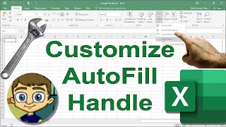 Customize the Excel AutoFill Handle