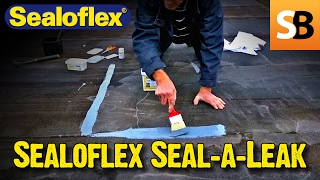 How to fix a leaking flat roof with Sealoflex Seal-a-Leak