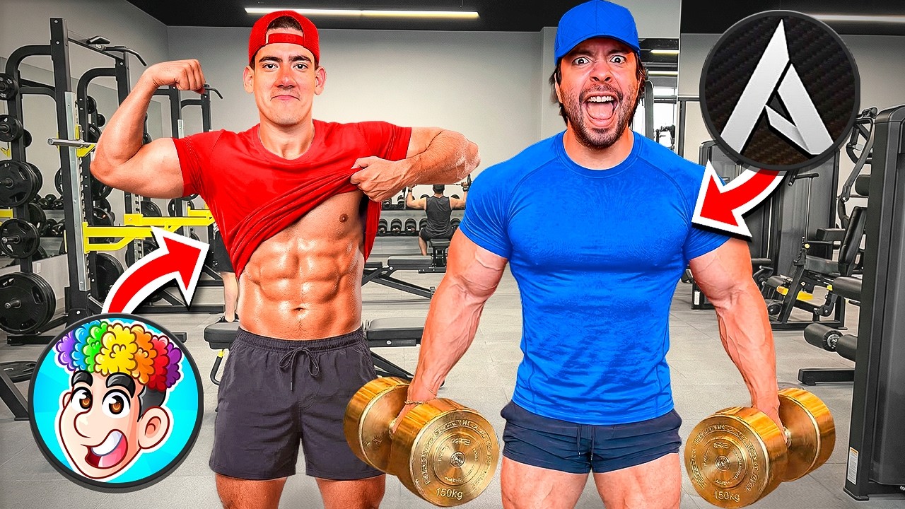 UN DIA EN EL GIMNACIO! RUTINA SECRETA de ANTRONIX y DONATO. #gym #motivation #donato