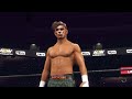 Aaron Solow Vs Hook AEW Dynamite WWE 2K22 Fantasy Match
