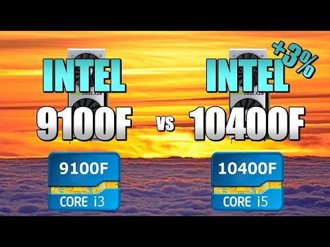 9100F vs 10400F - 2060S. CSGO, Fortnite, PUBG, GTAV, Overwatch.