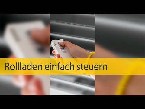 MOTORISIERTE ROLLLÄDEN EINFACH STEUERN #rollladen #bedienung #shorts