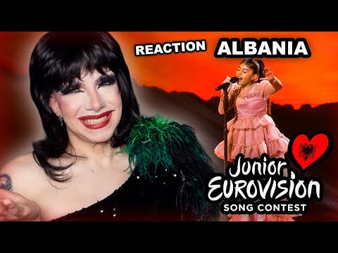 ALBANIA - Kejtlin Gjata - Pakëz diell (LIVE) | Junior Eurovision 2022 REACTION