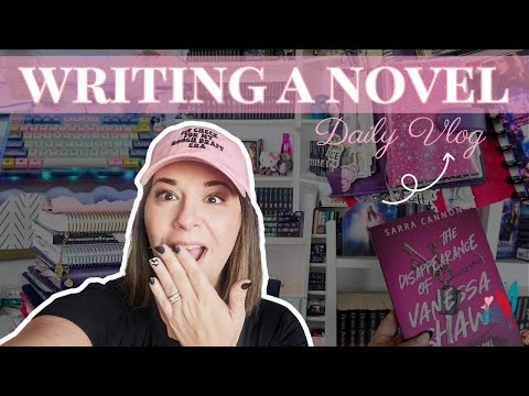 Writing A Novel in 30 Days 💻✨ ROUGH DRAFT DIARIES DAY 1 VLOG