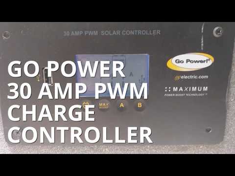 Go Power 30 Amp PWM Charge Controller