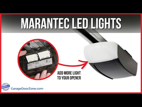 Marantec Garage Door Opener LED Lights - How to add more LED light to your Marantec Synergy opener