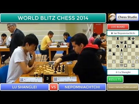 LU SHANGLEI vs NEPOMNIACHTCHI | WORLD BLITZ CHAMPIONSHIP 2014