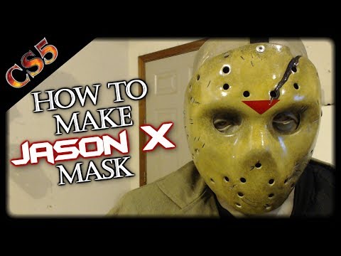 (DIY) Jason X Mask Painting and Weathering, Step by Step Tutorial How to make a Jason X Mask