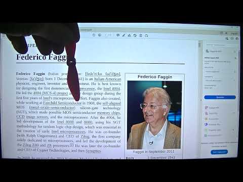 MongoTV_8847 - LOOKING AT GAMER PC HARDWARE - Part 37 - Federico Faggin - Intel 4004 4040 8080