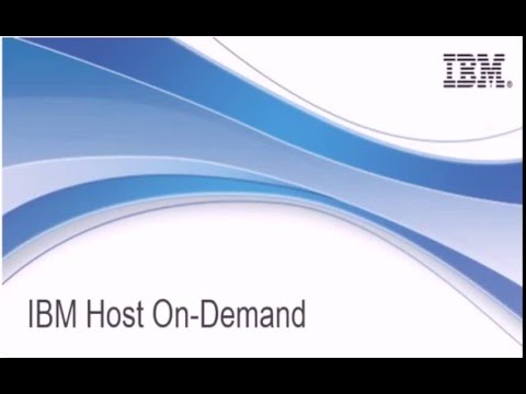 Graphical User Interface usage for Directory Utility in IBM Host On-Demand 12