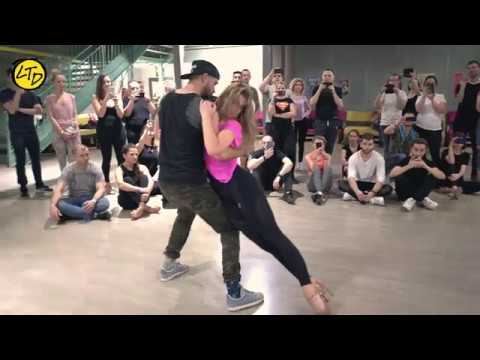 Łukasz Raś i Paulina Czachor demo after classes - LOFToDANCE Bachata Weekend Cracow Poland 7.03.2020