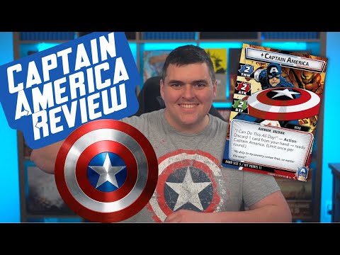 Captain America Marvel Champions Review - Hero Spotlight