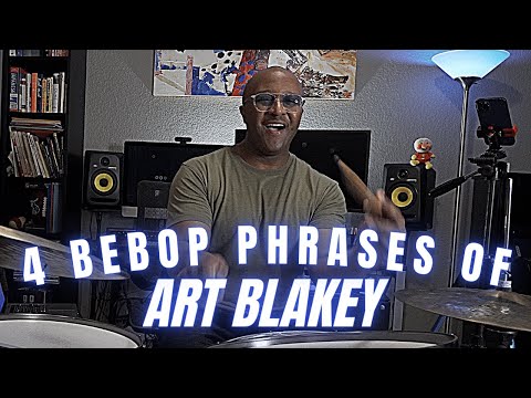 4 Essential Art Blakey Bebop Phrases for Drum Set YOU SHOULD KNOW!!