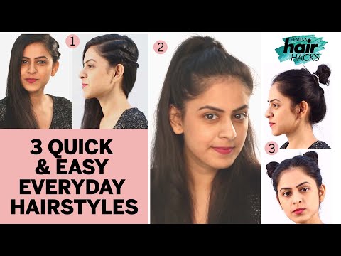 Easy Hairstyles For Girls at Home 