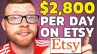 $2,800 Per Day SELLING PRINTS On Etsy | Here