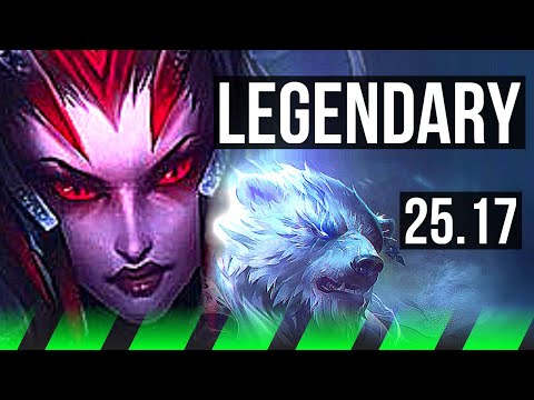 ELISE vs VOLIBEAR (JGL) | Legendary | EUNE Master | 25.17