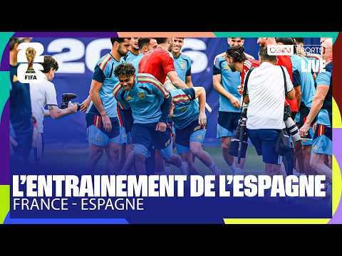 YAMAL CHAHUTÉ pour son ANNIVERSAIRE à l'entrainement de l'ESPAGNE avant d'affronter la FRANCE !