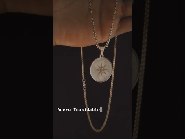 Vídeo relacionado con TEAMER Seal of Alchemy Lilith - Broche de acero inoxidable con diseño de mitología y diosa, amuleto de protección, accesorio de joyería Wicca para mujeres y hombres, 25*25mm, Acero inoxidable, No es