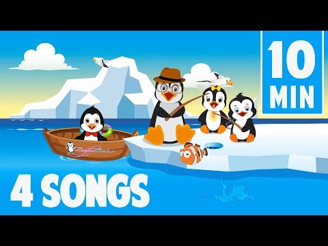 Once I caught a fish alive nursery rhyme song collection for kids