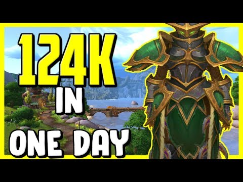 124k In 24 hours and My Plan Going Forward In WoW BFA 8.3 - Gold Making, Gold Farming Guide