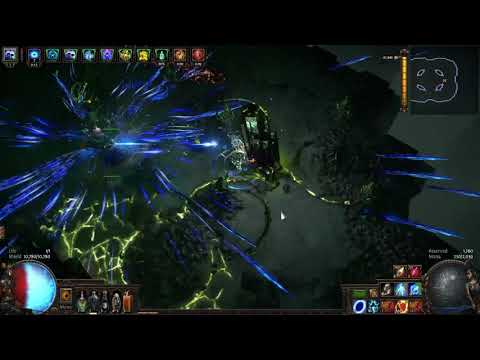 [3.16]PathOfExile Scourge Mirror Tier Int Stacker Vs All Delve Bosses