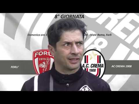FC FORLÍ VS AC CREMA 1908. LE INTERVISTE POST PARTITA.