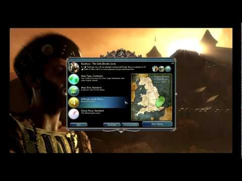 Let's Play Civilization 5: Gods & Kings 1:1 - Boudicca (Celts)