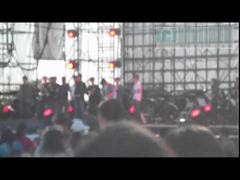 [FANCAM] 111009 BEAST SHINee TVXQ - New York, New York Rehearsals