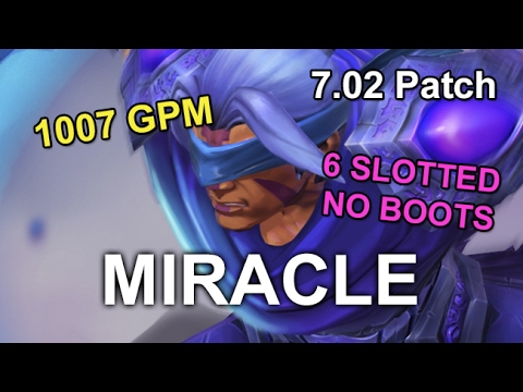 Miracle Anti-Mage | 9180 MMR | 7.02 Full Game