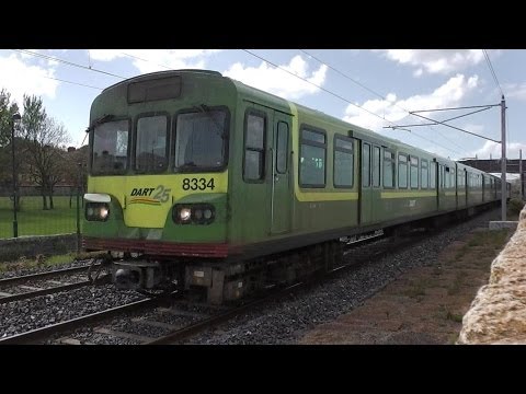 8300 Class Dart Train number 8334 - Booterstown, Dublin