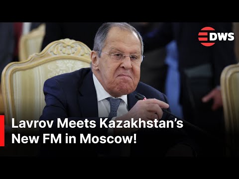 BREAKING: Russian FM Lavrov Hosts Kazakhstan’s New FM Ermek Kosherbayev in Moscow | AC1Z