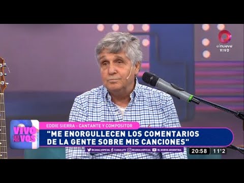 #VivoParaVos |  Eddie Sierra, el compositor de los grandes éxitos románticos
