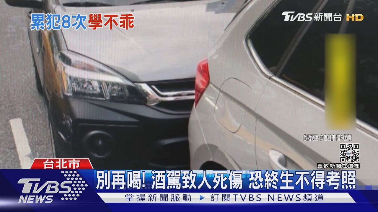 罰不怕!冷氣工撞前車 酒駕第8次恐入監