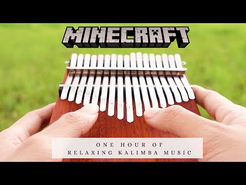 【1 HOUR】Minecraft Haggstrom Relaxing Kalimba Cover for Sleeping, Studying, Relaxing