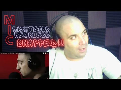 Mic Reckless / Mic Righteous "Fire In The Booth pt4" Shakes - P Reacts