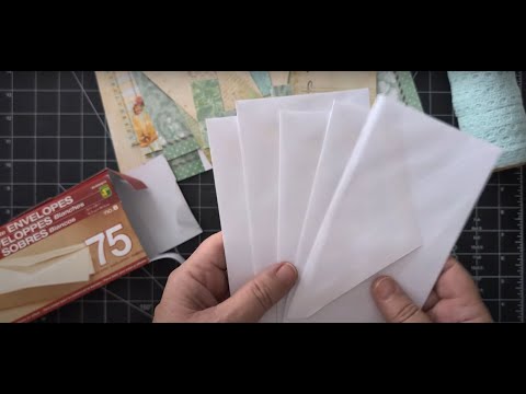 🎨 DIY Mini Journal from Dollar Store Envelopes! 💌 Budget-Friendly Junk Journal Tutorial