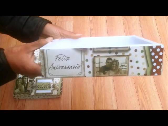 Vídeo relacionado con DEREGALOOS Caja de Bombones Personalizada con Foto. Lata Metálica Blanca o Gris Personalizada. Regalo Romántico para San Valentín o Aniversarios. Caja Decorativa con Imagen para Pareja (Blanca)