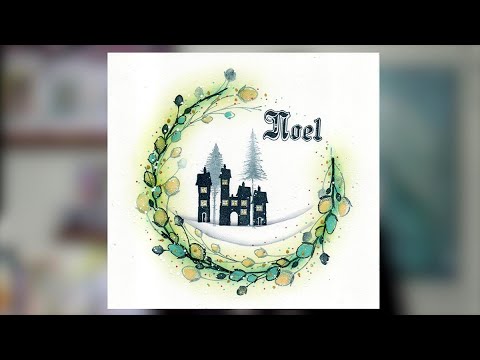 A Christmas Wreath by Tracey Dutton - A Lavinia Stamps Tutorial