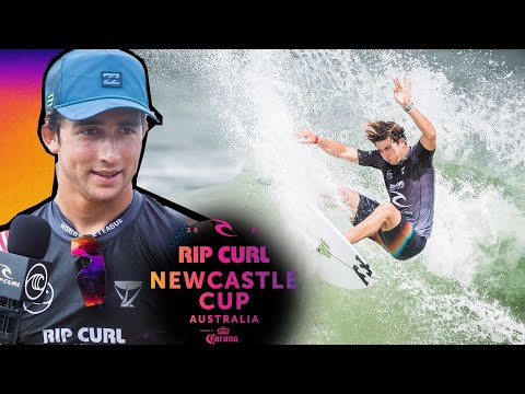Griffin Colapinto's Last Minute Heroics vs. Michel Bourez | Rip Curl Newcastle Cup Heat Replay