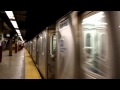 MTA NYC Subway Utica Avenue Bound R142 4 Train Departing Brooklyn Bridge City Hall