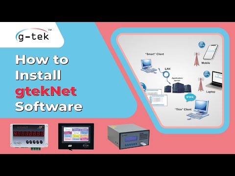How to Install gtekNet Software 21 CFR Part 11 Compliant Solution for Pharma Monitoring